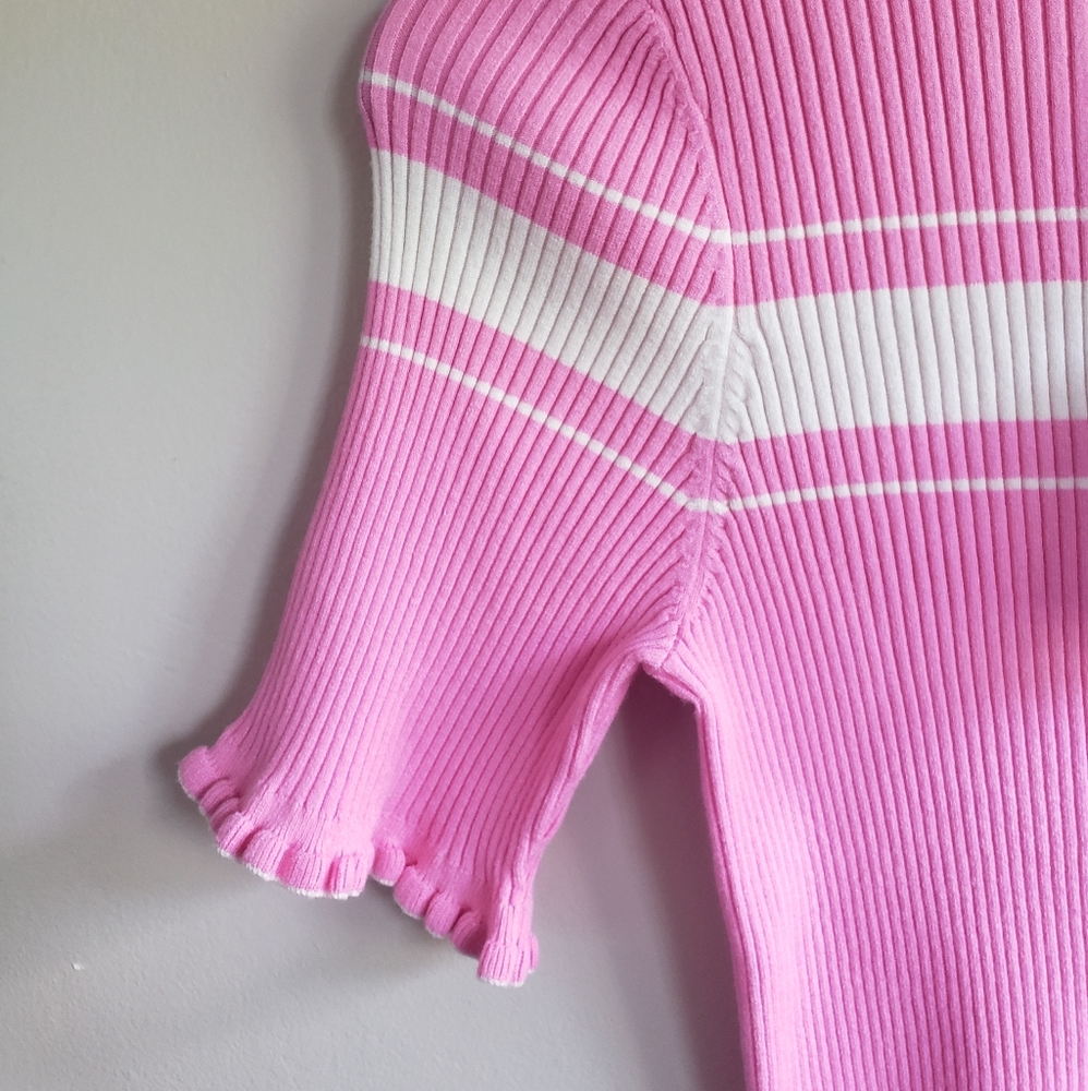 Marella Fitted Ribbed Top - Picture 3 of 7